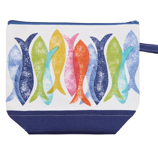 Fiesta Fish Cosmetic Bag