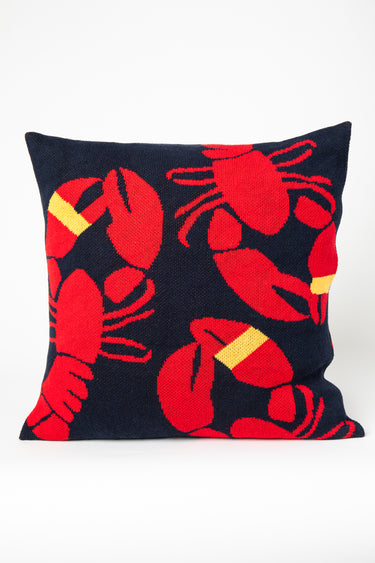 Lobster Bake Square Knit Pillow
