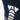 Lobster Knit Lumbar Pillow Natural & Navy