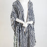 Waves Knit Wide Wrap