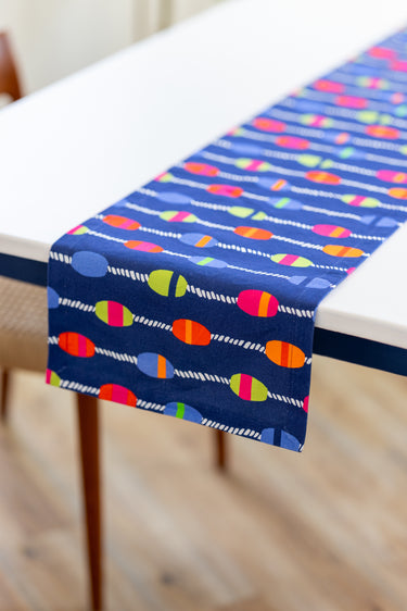 Bobberline Cotton Table Runner