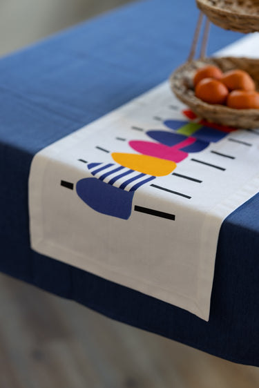 Buoyline Cotton Table Runner