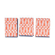 Hot Lobster Mighty Mini Towel (Set of 3) Reversible