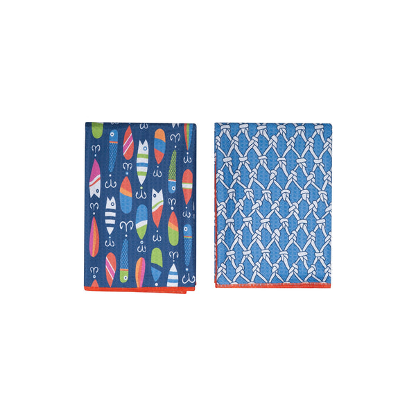 Lures Double Duty Reversible Towel Set (set of 2)