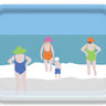 Beach Day Wooden Trays
