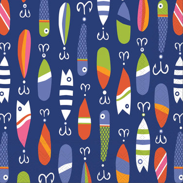 Lures Cocktail Napkins