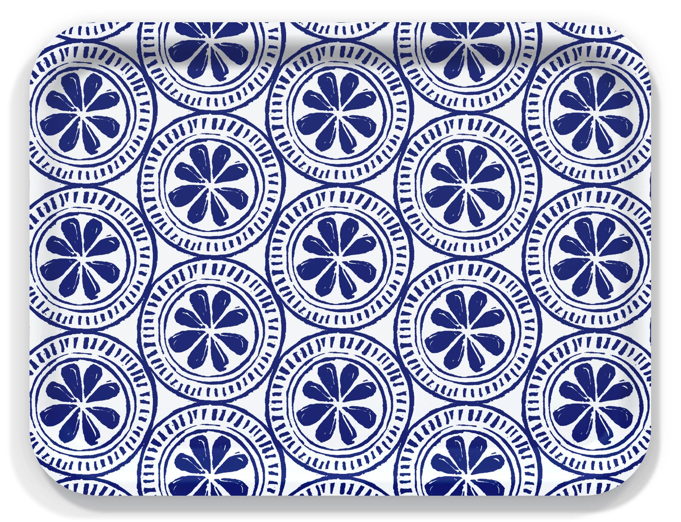 Medallions Large Wooden Tray