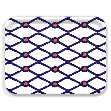 Fishnet Large Wooden Tray