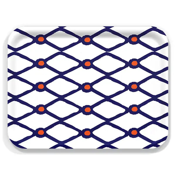 Fishnet Large Wooden Tray