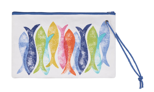 Fiesta Fish Wristlet