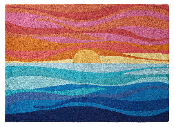 Sunset Hook Rug