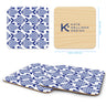 Porcelain Fish Wooden Coaster