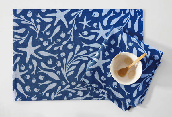 Tidepool Cotton Napkin