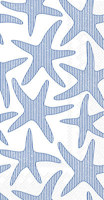 Seersucker Starfish Guest Towels