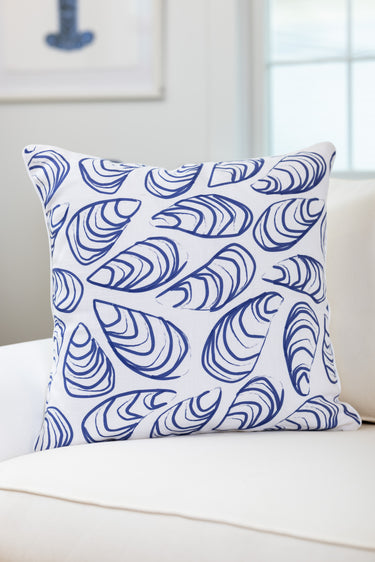 Sketchy Mussel - Belgian Linen Pillow