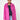 Pink Raincoat with Striped Lining