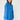 Blue Cotton Raincoat with Sealed Seams
