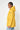 Short Yellow Raincoat with Cotton Lining