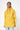 Short Yellow Raincoat with Cotton Lining