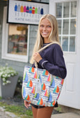 Sea Bags x Kate Nelligan Full Sail Handbag