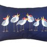 Caroling Seagulls Lumbar Pillow