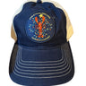 Lobster Lights Navy Trucker Hat