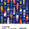 2026 Kate Nelligan Poster Calendar
