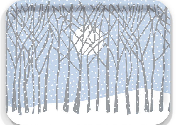 Winter Solstice Large Wooden Tray