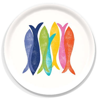 Fiesta Fish Wooden Trays