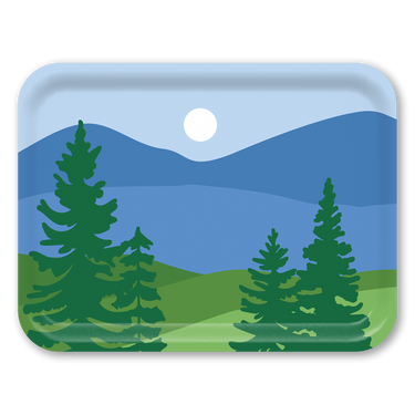 Lakeview Wooden Trays