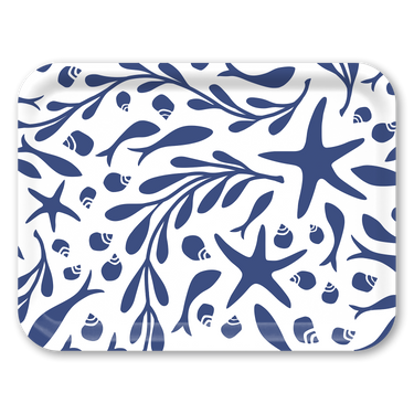 Tidepool - White Wooden Trays