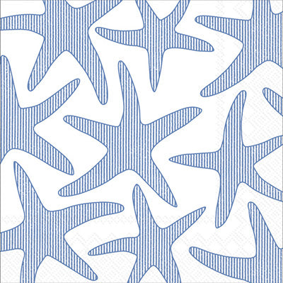 Seersucker Sea Lunch Napkins