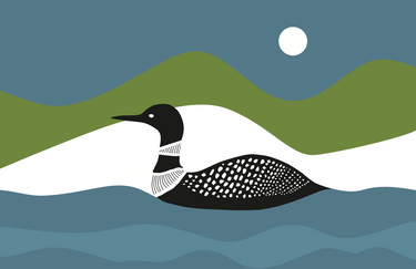 Loon Vinyl Placemat