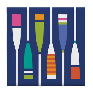 Rainbow Oars Coaster