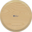 Medallions Round Wooden Tray