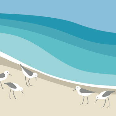 Sandpiper NEW Vinyl Placemat