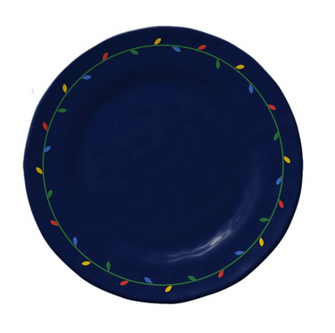 Holiday Lights Salad Plate