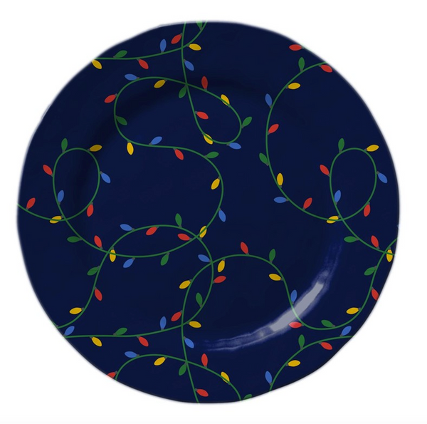 Holiday Lights Dinner Plate