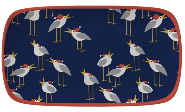 Caroling Seagulls Appetizer Tray