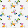 Snow Day Vinyl Placemat