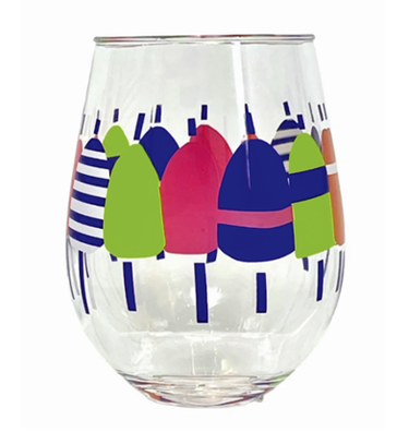 Acrylic Wine Tumbler - Buoy