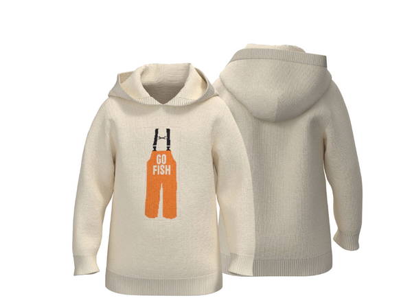 Go Fish Kid's Knit Hooded Sweater