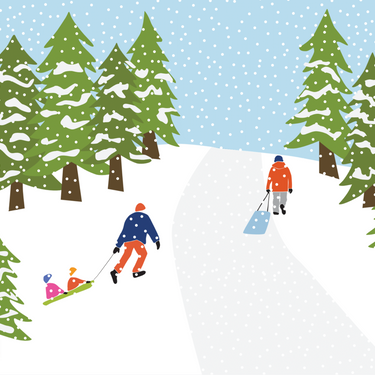 Winter Hill Vinyl Placemat
