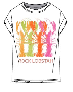 Rock Lobstah Woman's T-Shirt White