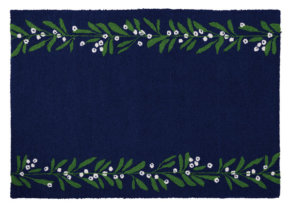 Mistletoe Hook Rug - NEW