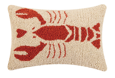 Lobster Heart Hooked Pillow
