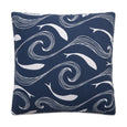 Swirling Fish Indoor Outdoor Pillow