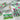 Beach Roses REcycled REusable Kitchen Towels