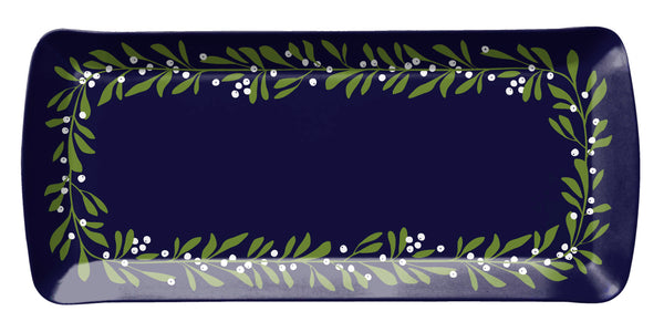 Mistletoe Loaf Tray