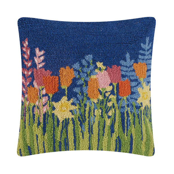 MIDNIGHT GARDEN HOOK PILLOW